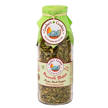 Cookas Cookies Topping & Tilskud Til Hundens Foder Broccoli Flakes